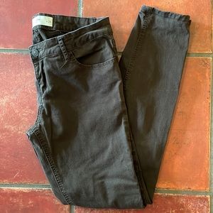 Abercrombie‎ & Fitch brown cotton pants; sz 6
